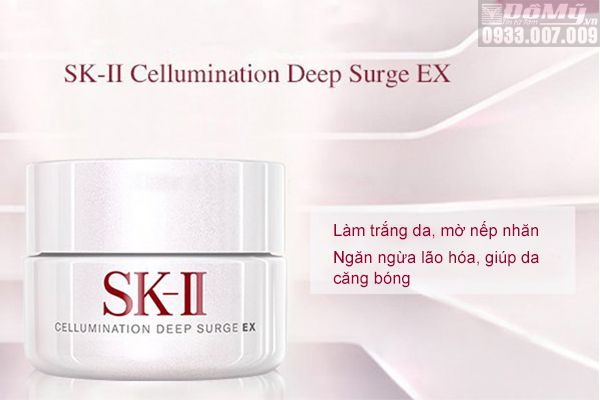 Kem Dưỡng Trắng Da SK-II Cellumination Deep Surge EX 50g của Nhật Bản