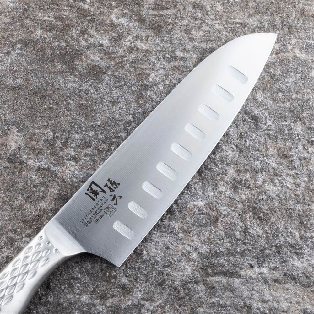 Dao bếp nhật cao cấp kai suzaku santoku - dao thái đa năng