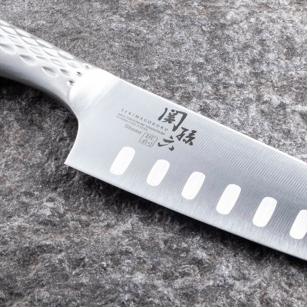 Dao bếp nhật cao cấp kai suzaku santoku - dao thái đa năng