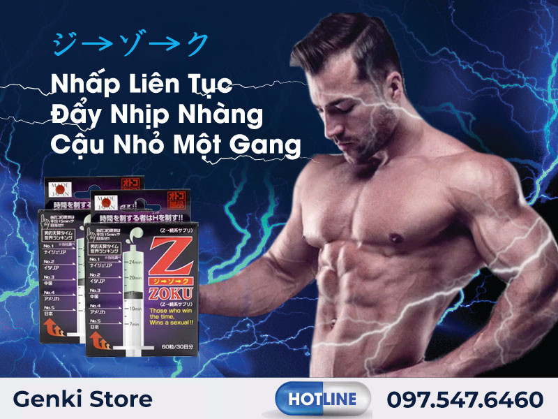 Viên uống kéo dài thời gian ZOKU 60 Viên