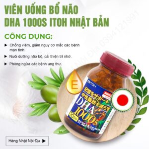 Viên uống bổ não ITOH DHA 1000mg