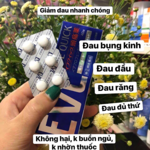 Viên uống giảm đau, hạ sốt Eve Quick DX nội địa Nhật