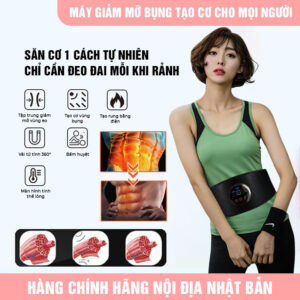 Đai hỗ trợ giảm mỡ bụng X100 giành cho cả nam và nữ giúp thân hình thon gọn