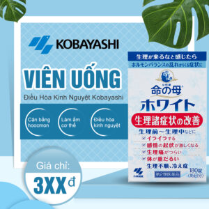 Viên Uống Điều Hòa Kinh Nguyệt Kobayashi 360 Viên
