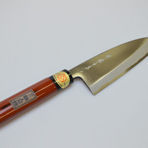 Dao Sakai Genkichi Kasumi Deba thép Aogami ghép 2 lớp 165mm - Nhập khẩu Nhật Bản