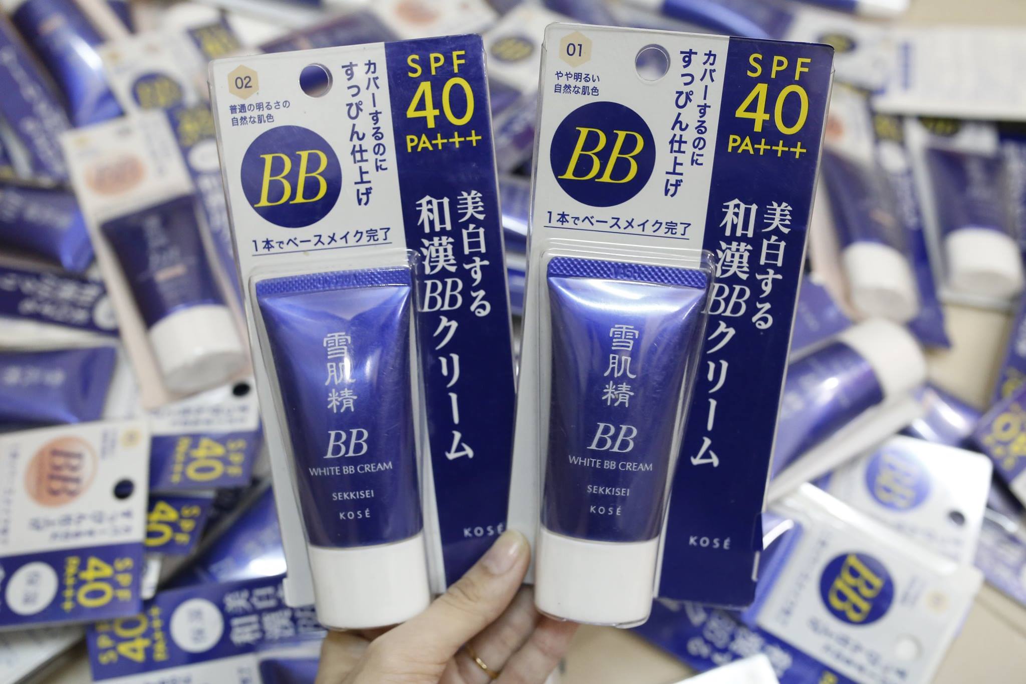 Kem Nền BB Kose Sekkisei White BB Cream SPF40+ 30g