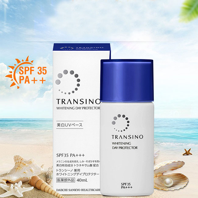 Kem chống nắng Transino Whitening Day Protector 40ml Nhật Bản