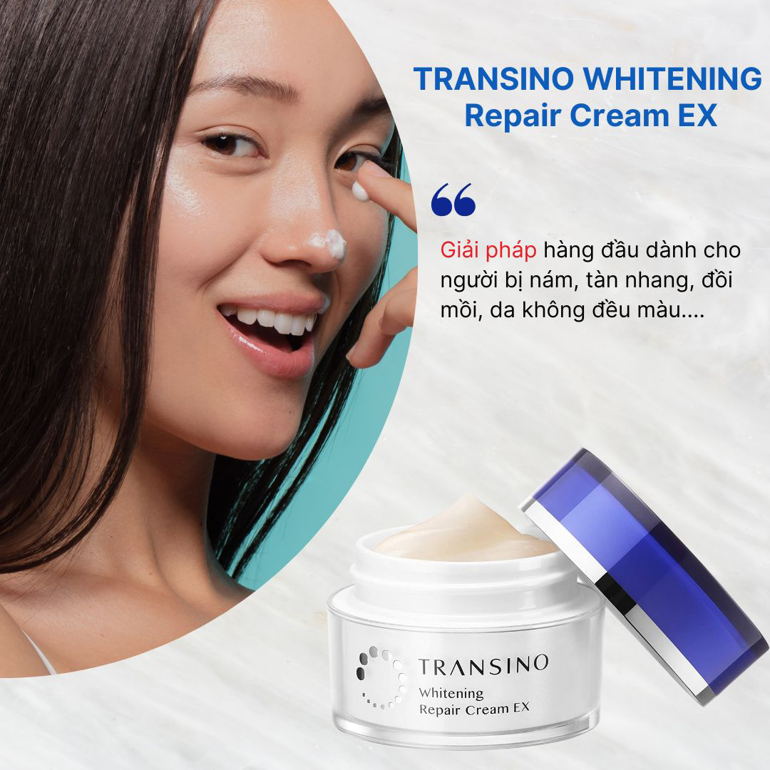 Kem Dưỡng Ban Đêm Trị Nám Transino Whitening Repair Cream EX