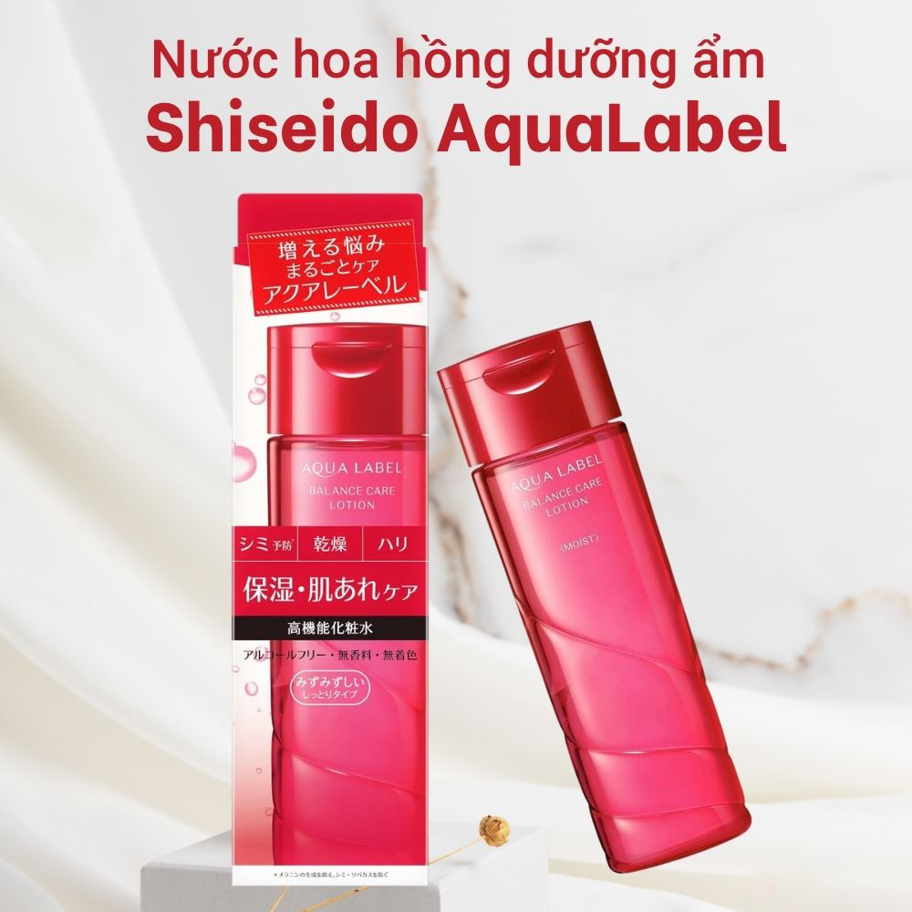 Nước hoa hồng Shiseido Aqualabel Lotion