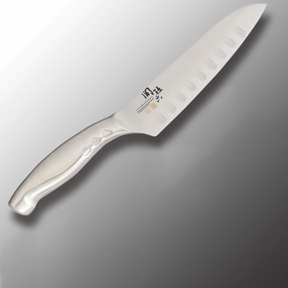 Dao bếp nhật cao cấp kai suzaku santoku - dao thái đa năng