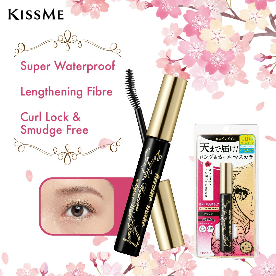 Mascara Kissme Volume Vuốt Cong & Dày Mi 6g