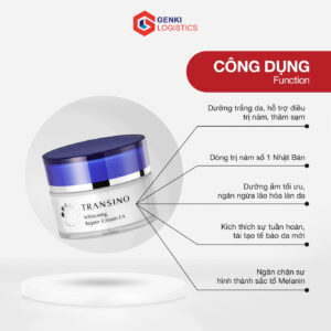 Kem Dưỡng Ban Đêm Trị Nám Transino Whitening Repair Cream EX