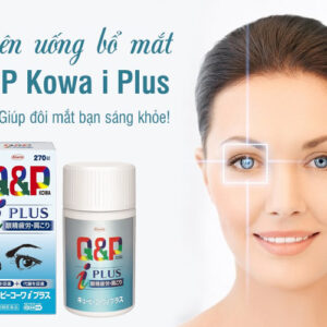 Viên uống bổ mắt Q&P Kowa 270 viên Nhật Bản