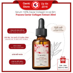 Serum dưỡng da chống lão hóa Fracora Caviar Collagen Extract 30ml