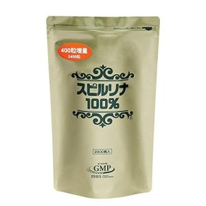 Tảo xoắn spirulina túi 2400 viên Nhật Bản