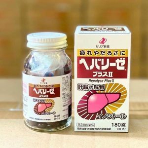 Thực phẩm bổ gan Hepalyse Plus II (180 viên)