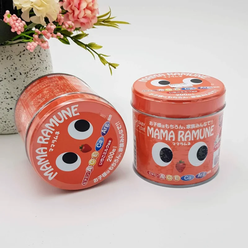 Kẹo Mama Ramune bổ sung vitamin cho bé của Nhật