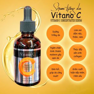 Serum Vitamin C đậm đặc Vitano C 60ml