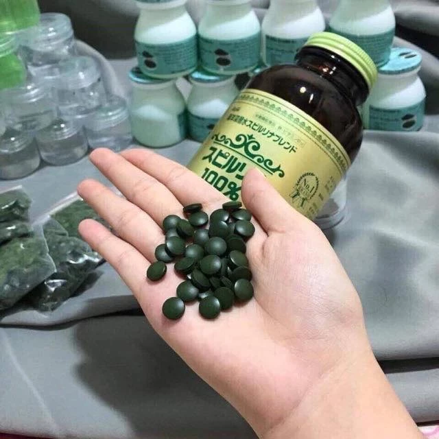Tảo Xoắn Spirulina Nhật Bản - Tảo Biển Nhật Bản 2200 Viên
