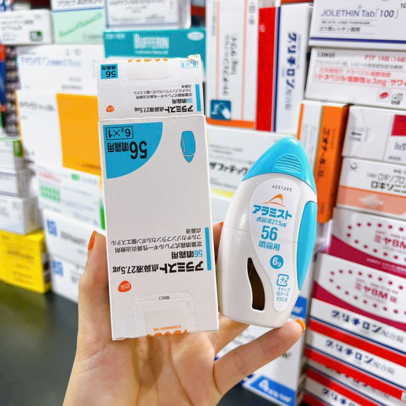 Thuốc xịt mũi dị ứng Allermist 27.5ug56