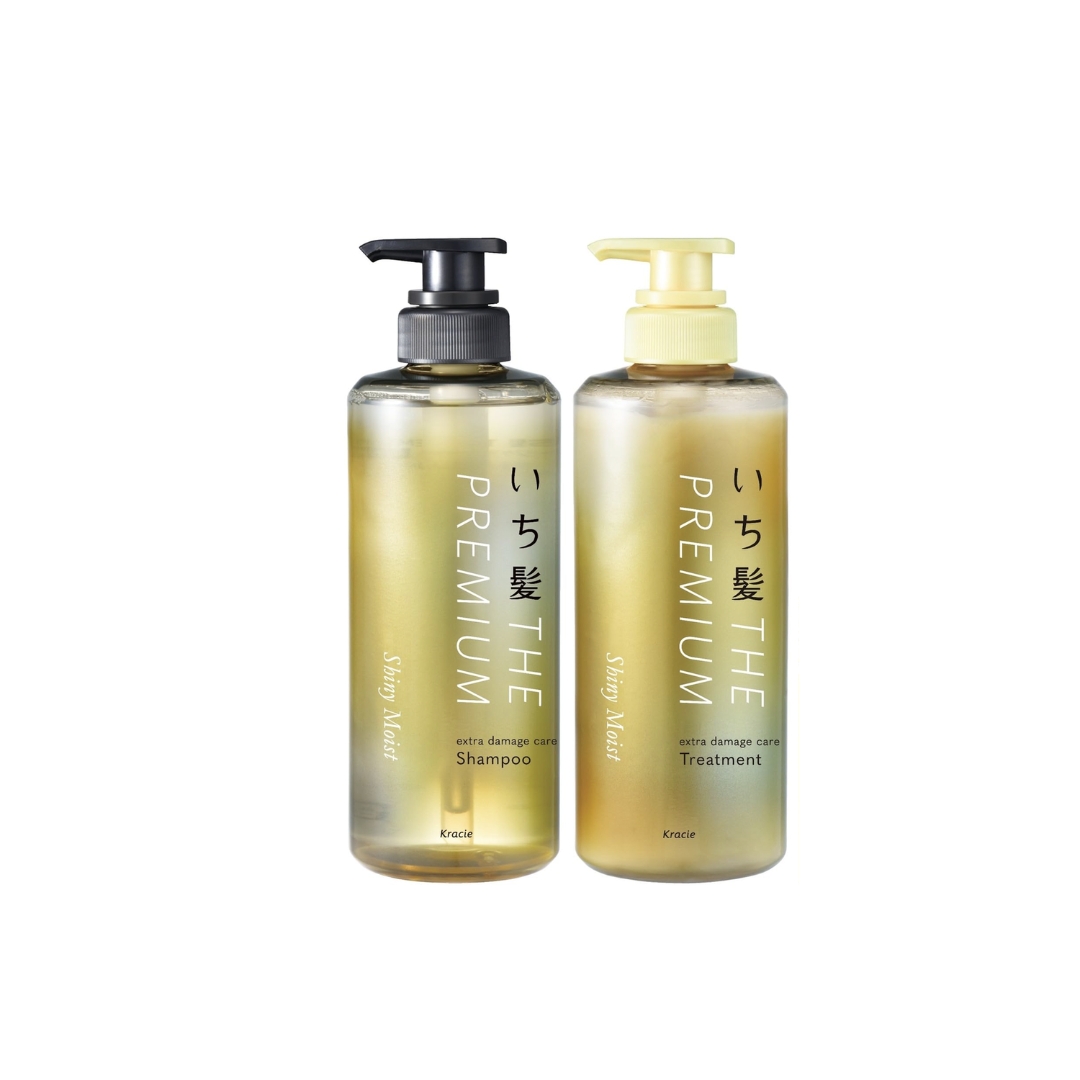 Bộ dầu gội xả KRACIE ICHIKAMI The Premium 480ml