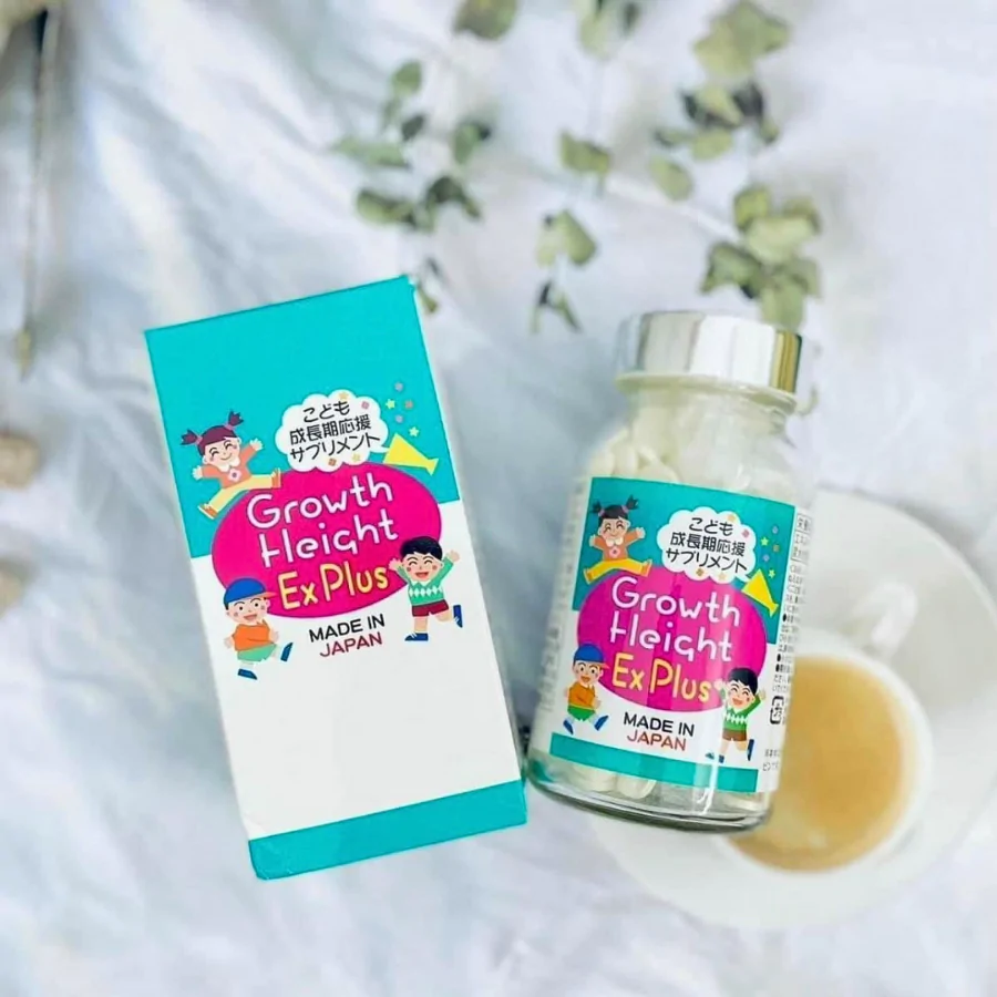 Growth Height Ex Plus Nhật Bản Viên Uống Hỗ Trợ Tăng Trưởng Chiều Cao (Hộp 300 viên)