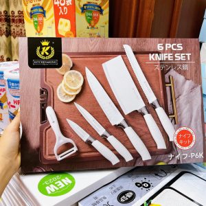 Bộ dao 6 món Utaki Trắng siêu bén đến từ Nhật Bản