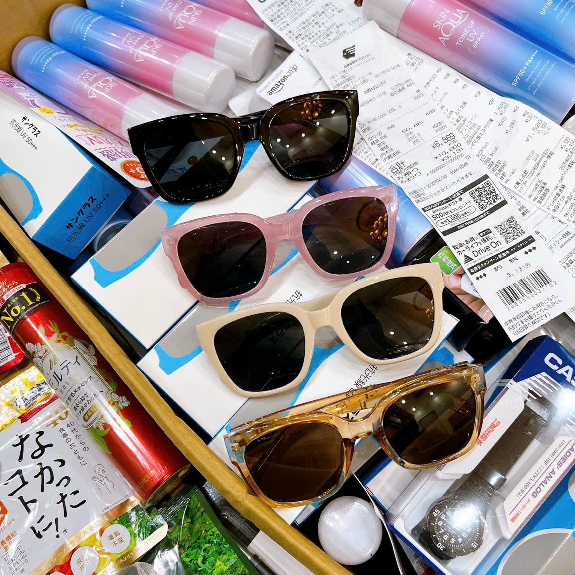 KÍNH CHỐNG TIA UV - 4 MÀU NHẬT BẢN