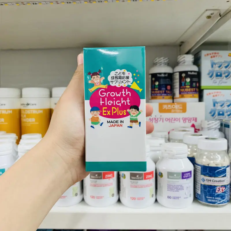 Growth Height Ex Plus Nhật Bản Viên Uống Hỗ Trợ Tăng Trưởng Chiều Cao (Hộp 300 viên)