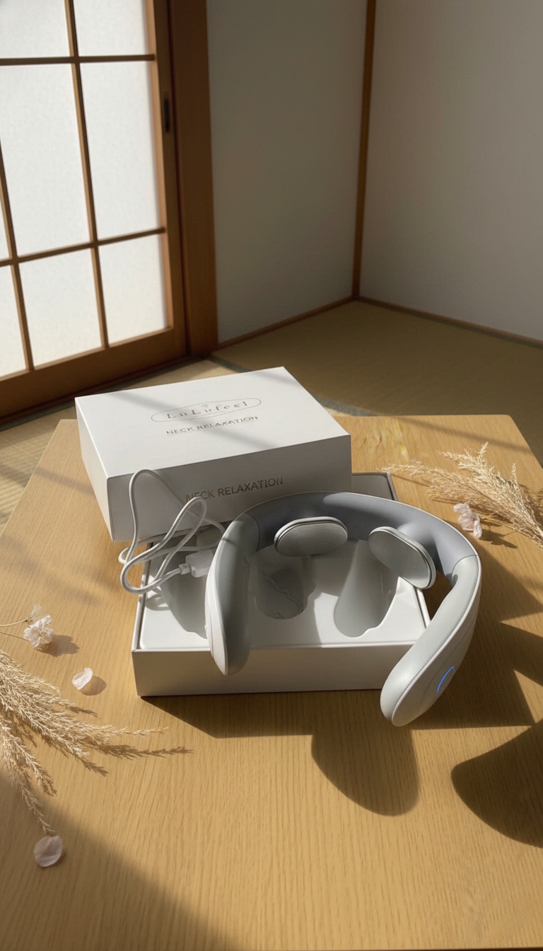 MÁY MASSAGE CỔ XUNG ĐIỆN EMS LULUFEEL: GIẢI PHÁP GIẢM ĐAU VAI GÁY HIỆU QUẢ