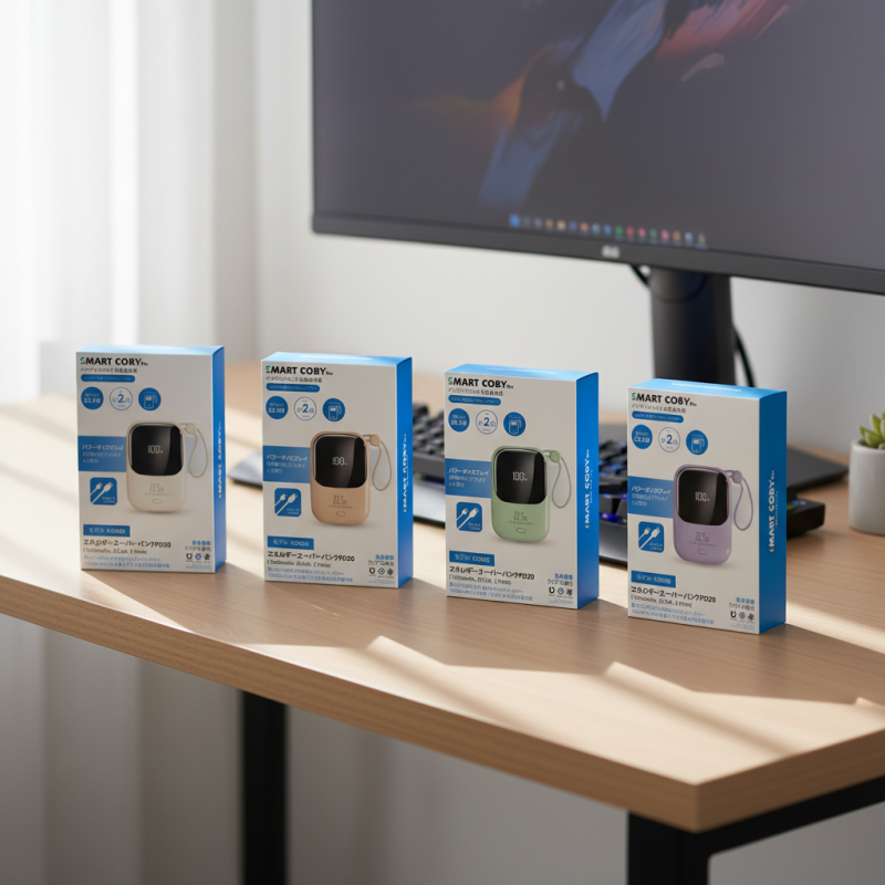 SẠC DỰ PHÒNG SMART COBY MẪU MỚI