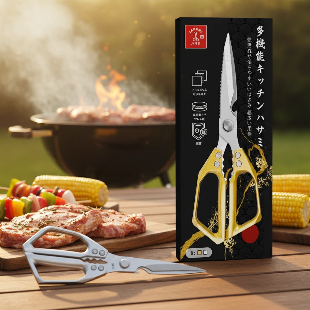 🔥✂️ KÉO BẾP TAKUMI ĐA NĂNG CAO CẤP – TRỢ THỦ ĐẮC LỰC CHO MỌI GIAN BẾP ✂️🔥