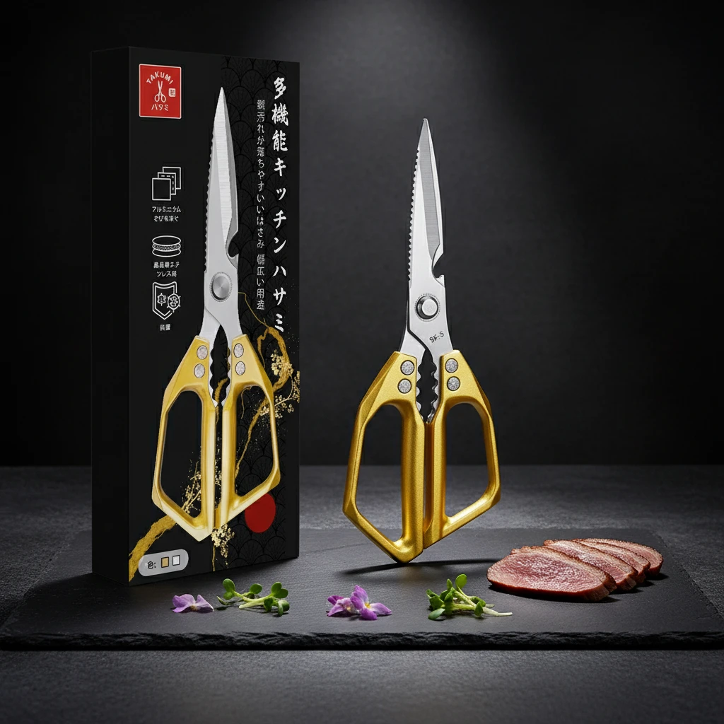 🔥✂️ KÉO BẾP TAKUMI ĐA NĂNG CAO CẤP – TRỢ THỦ ĐẮC LỰC CHO MỌI GIAN BẾP ✂️🔥