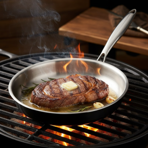 🍳 CHẢO INOX TAKUMI – ĐỦ SIZE 20–30CM, CHUẨN BẾP NHẬT